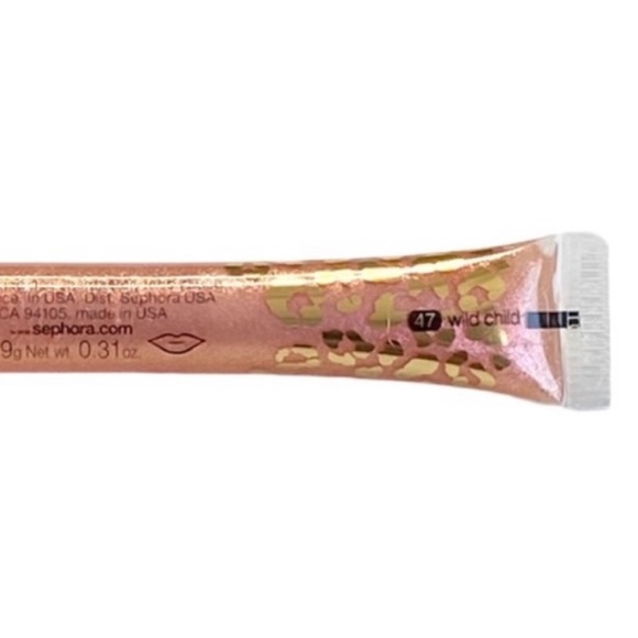 FREE w/$25 Order 𖦹 new Sephora ❤︎ Lip Gloss Balm ❤︎ Wild Child #47 ❤︎ Pink Gold - Picture 13 of 16